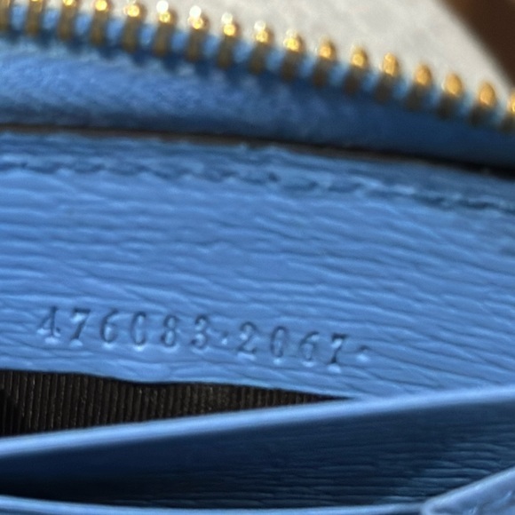 Authentic Gucci Silvie Floral Zip Around Long Wallet w/Sherry Line Buckle Detail - Picture 13 of 15